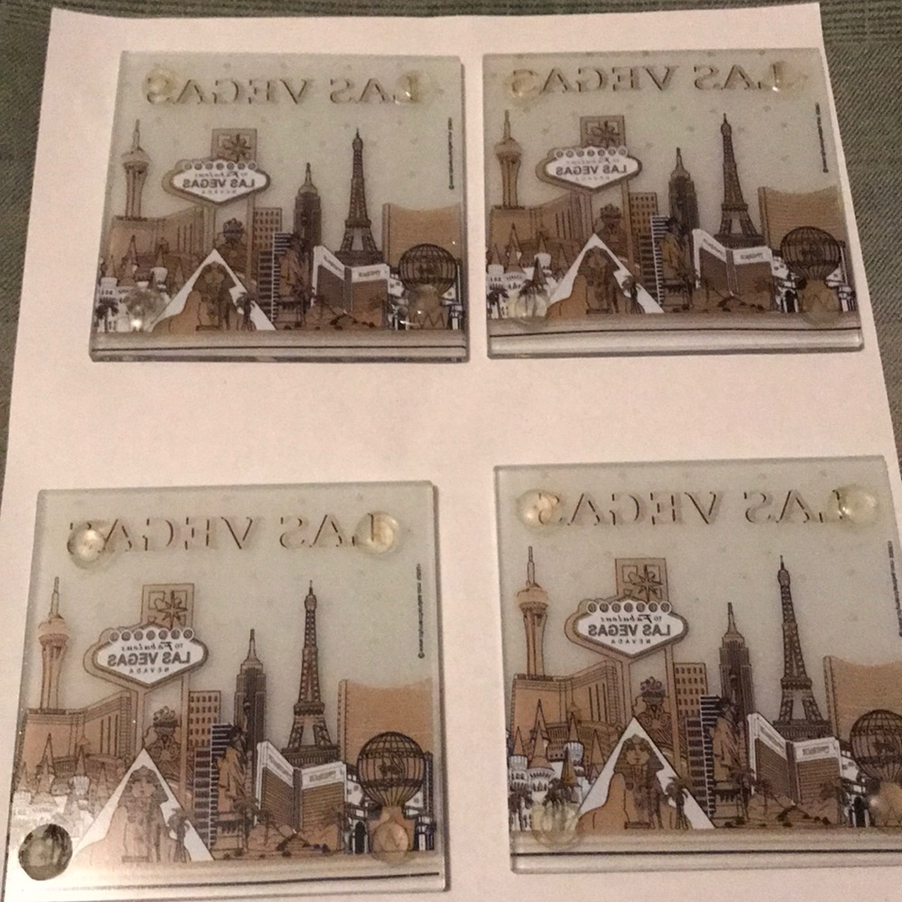 Coaster set of four - Picture 3 of 4
